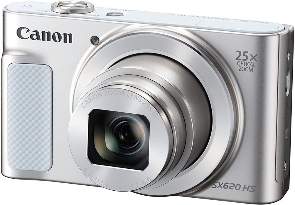 Canon 1074C013 Powershot SX620 HS Digital Camera - White