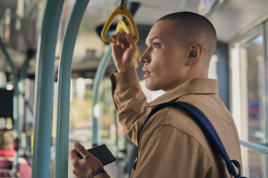 Sony Linkbuds - New Concept Open Ring Design Allows Conversations without Removing Earbuds and to Stay Safe While Running - Grey