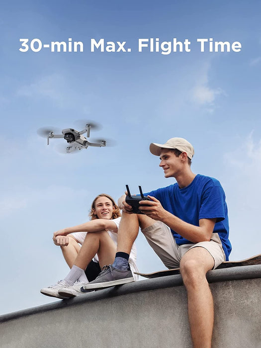 DJI Mini SE - Camera Drone with 3-Axis Gimbal, 2.7K Camera, GPS, 30-Min Flight Time, Reduced Weight, Less than 0.55Lbs / 249 Gram Mini Drone, Improved Scale 5 Wind Resistance, Gray