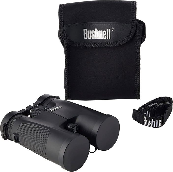 Bushnell - Powerview - 10X42 - Black - Roof Prism - Rugged Design - Binocular - 141042