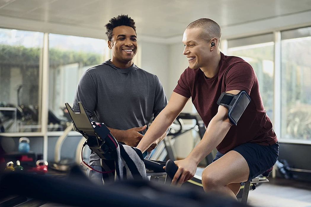 Sony Linkbuds - New Concept Open Ring Design Allows Conversations without Removing Earbuds and to Stay Safe While Running - Grey