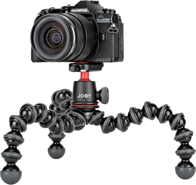 JOBY JB01507-BWW Gorillapod 3K Kit, Flexible Lightweight Tripod with Ballhead for DSLR and Csc/Mirrorless Camera up to 3 Kg Payload