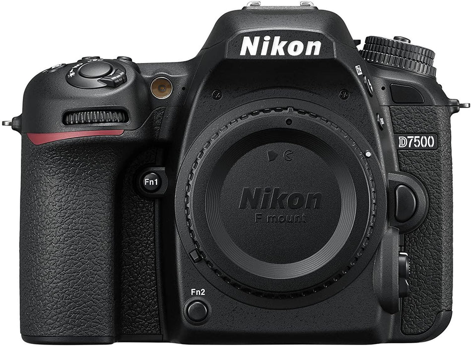 Nikon D7500 Digital DSLR Camera Body - Black