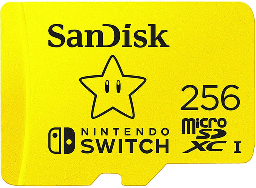 Sandisk Microsdxc UHS-I Card for Nintendo 256GB - Nintendo Licensed Product