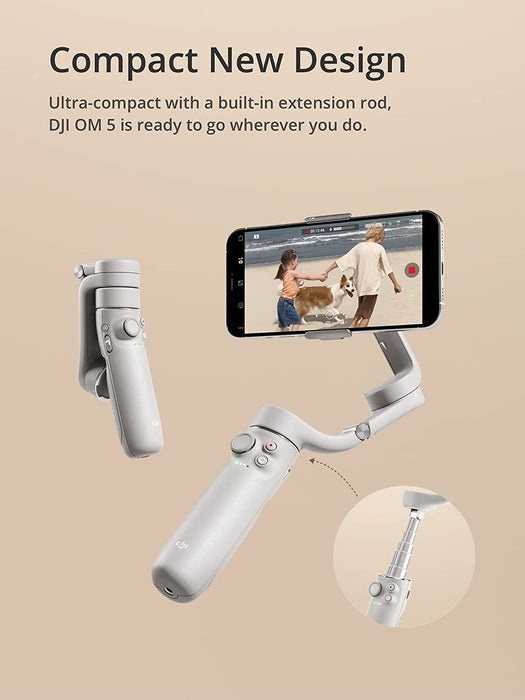 DJI OM 5 Smartphone Gimbal Stabilizer -Gray