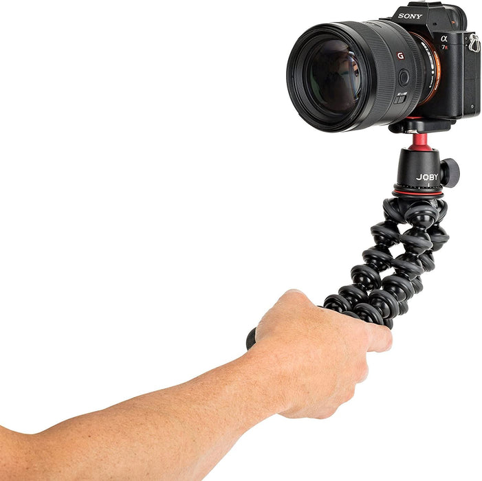 JOBY JB01507-BWW Gorillapod 3K Kit, Flexible Lightweight Tripod with Ballhead for DSLR and Csc/Mirrorless Camera up to 3 Kg Payload