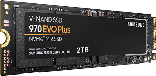 Samsung 970 EVO plus 2 TB Pcie Nvme M.2 (2280) Internal Solid State Drive (SSD) (MZ-V7S2T0) , Black