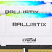 Crucial Ballistix RGB BL2K16G36C16U4WL 3600 Mhz, DDR4, DRAM, Desktop Gaming Memory Kit, 32GB (16GB X2), CL16, White