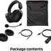 Hyperx Cloud Alpha S - PC Gaming Headset, 7.1 Surround Sound, Adjustable Bass, Dual Chamber Drivers, Breathable Leatherette, Memory Foam, and Noise Cancelling Microphone - Blackout (HX-HSCAS-BK/WW)