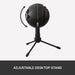 Blue Microphones Snowball Ice Plug 'N Play USB Microphone for Recording, Podcasting, Broadcasting, Twitch Game Streaming, VOICE Overs, Youtube Videos on PC and Mac - Black