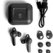 Skullcandy Indy ANC True Wireless Earbuds, Active Noise Cancelling, Wireless Charging 32 Hours Battery Life - True Black