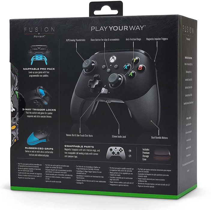 Powera FUSION Pro 2 Wired Controller for Xbox Series X|S, Gamepad, Wired Video Game Controller, Gaming Controller, Works with Xbox One