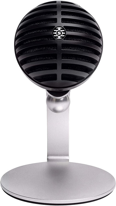 Shure MV5C Home Office Microphone, USB Conferencing Microphone for Mac & PC, Crystal Clear Voice & Call, Durable & Portable Design, Quick & Easy Setup, Works with Team, Zoom & Others - Black