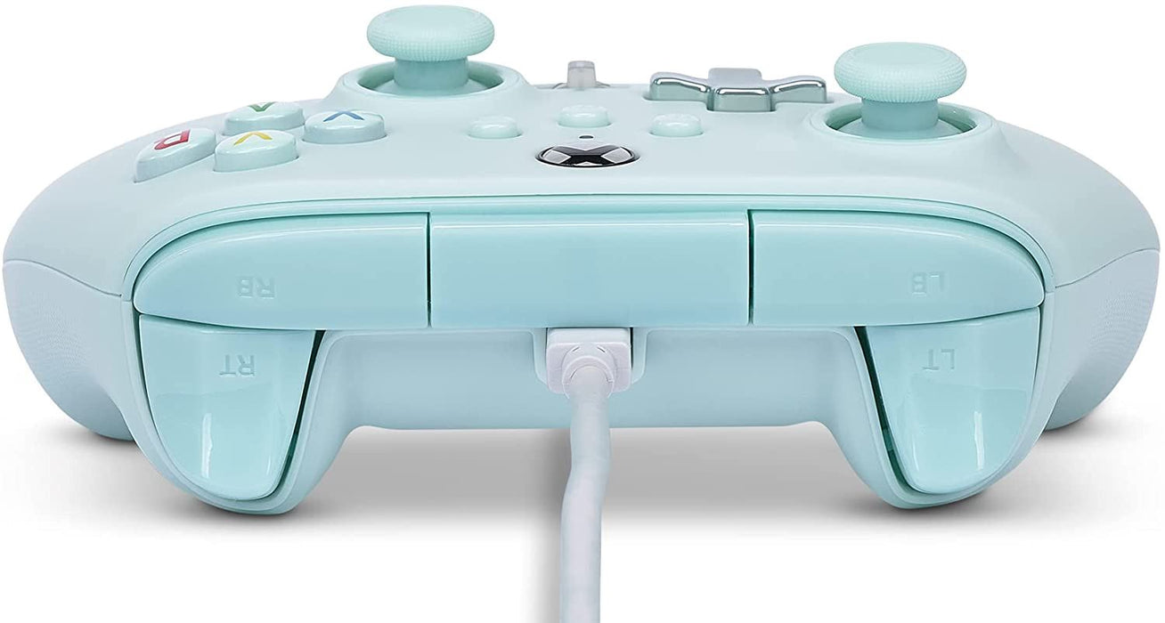 Powera Enhanced Wired Controller for Xbox Series X|S - Cotton Candy Blue