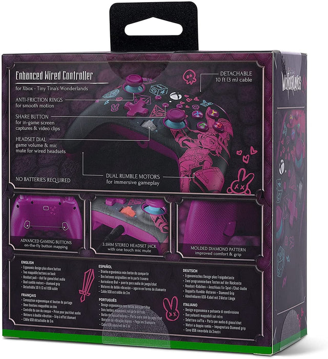 Powera Enhanced Wired Controller for Xbox Series X|S - Tiny Tina'S Wonderlands, Gamepad, Wired Video Game Controller, Gaming Controller, Xbox Series X|S (Xbox Series X)