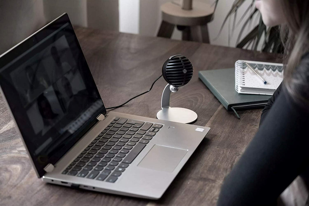 Shure MV5C Home Office Microphone, USB Conferencing Microphone for Mac & PC, Crystal Clear Voice & Call, Durable & Portable Design, Quick & Easy Setup, Works with Team, Zoom & Others - Black