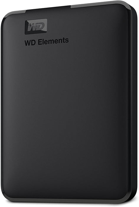 WD 5 TB Elements Portable External Hard Drive - USB 3.0, Black