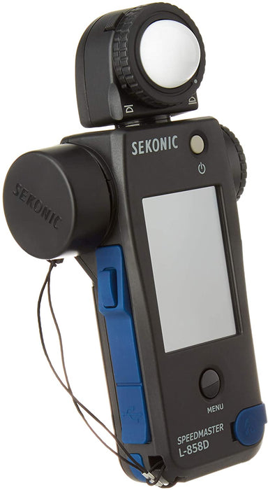 Sekonic L-858D SPEEDMASTER Digital Light Meter - Black/Blue