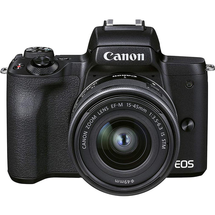 Canon EOS M50 Mark II + EF-M 15-45 mm f/3.5-6.3 IS STM -Black