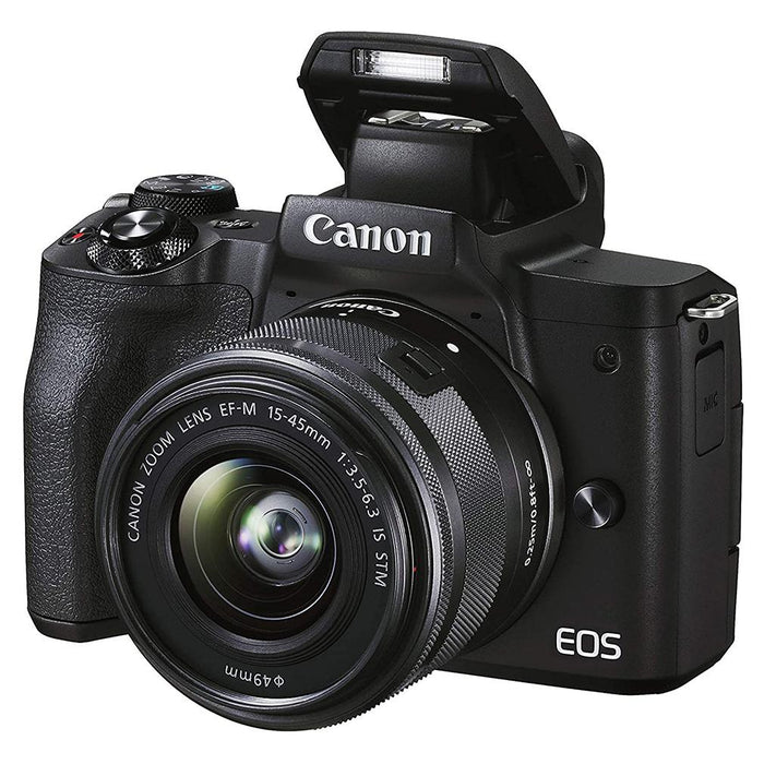 Canon EOS M50 Mark II + EF-M 15-45 mm f/3.5-6.3 IS STM -Black