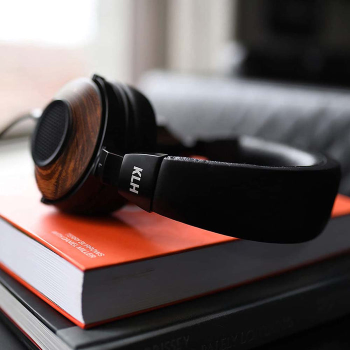 KLH Studio Headphones -Zebrawood