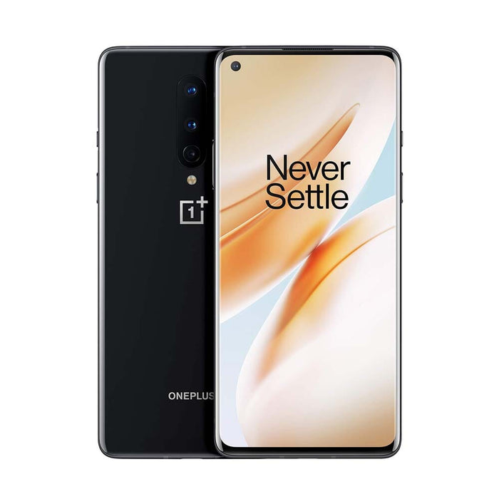 OnePlus 8 5G 8GB RAM 128GB SIM-Free Smartphone &Triple Camera, Dual SIM and Alexa built-in Onyx,Unlocked for All Carriers, Black,2 Years Warranty