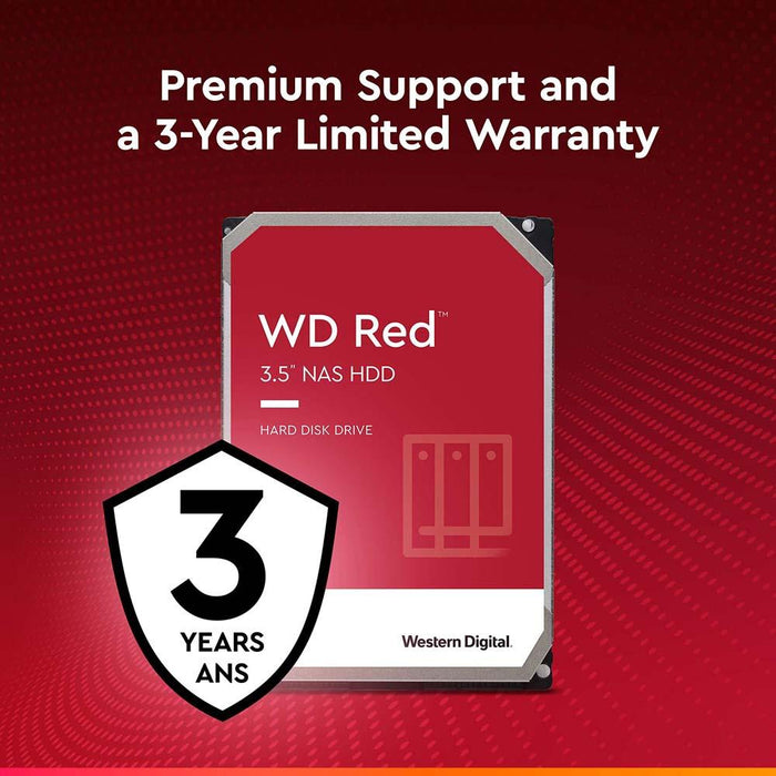 WD Red 4TB 3.5 Inch NAS Internal Hard Drive - 5400 RPM - WD40EFAX