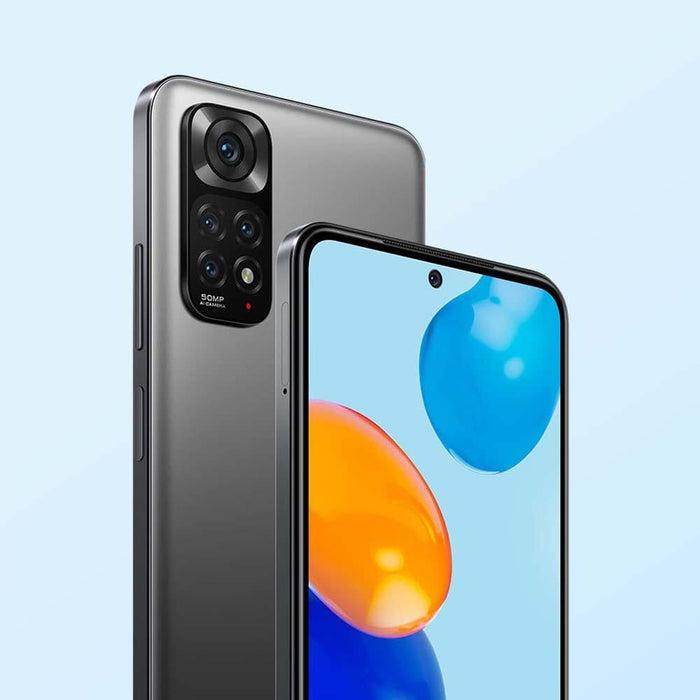 Xiaomi Redmi Note 11 -4+128GB, 6.43” 90Hz FHD+ Amoled Dotdisplay, Snapdragon 680, Graphite Gray ( 2 Years Warranty)