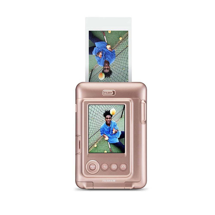 instax mini LiPlay Digital Hybrid camera, BLUSH GOLD